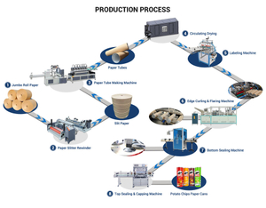 Solution for Potato Chips Can Package Production Line