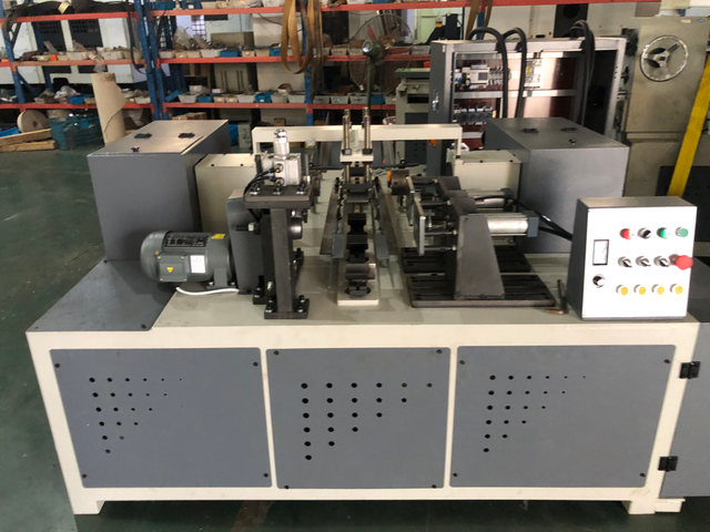 CFJB-50 Paper Tube Curling And Grooving Machine For POY DTY Tubes