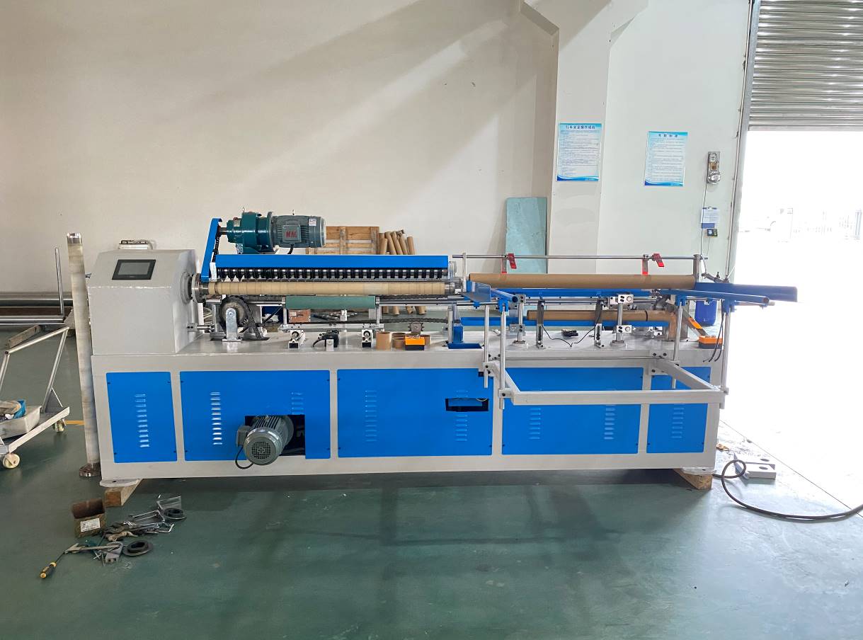 Automatic Carboard Tube Cutter Machine Anatomy